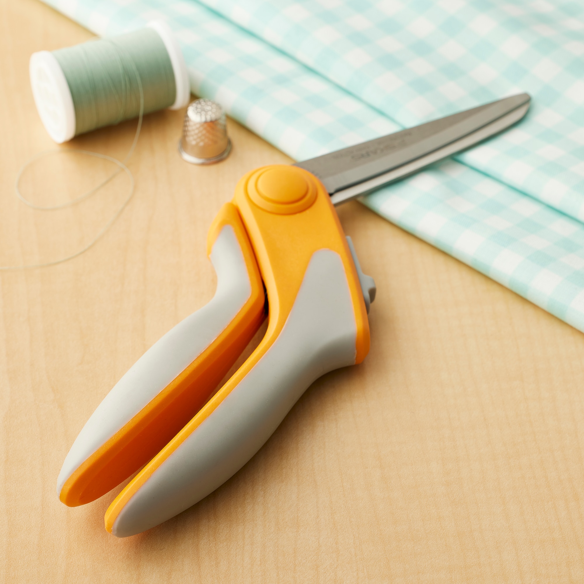 Fiskars® RazorEdge Easy Action™ Fabric Shears for Tabletop Cutting, 8"